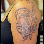 Tatouage lion