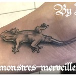 Tatouage lézard