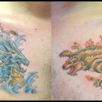 Tatouage Leviathan et Fenrir