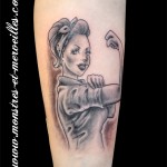 Tatouage rosie la riveteuse