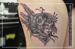 Tatouage femme baroque