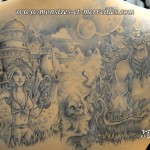 Tatouage de scène bd Lanfeust