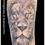 Tatouage de lion