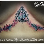 Tatouage Harry Potter aquarelle